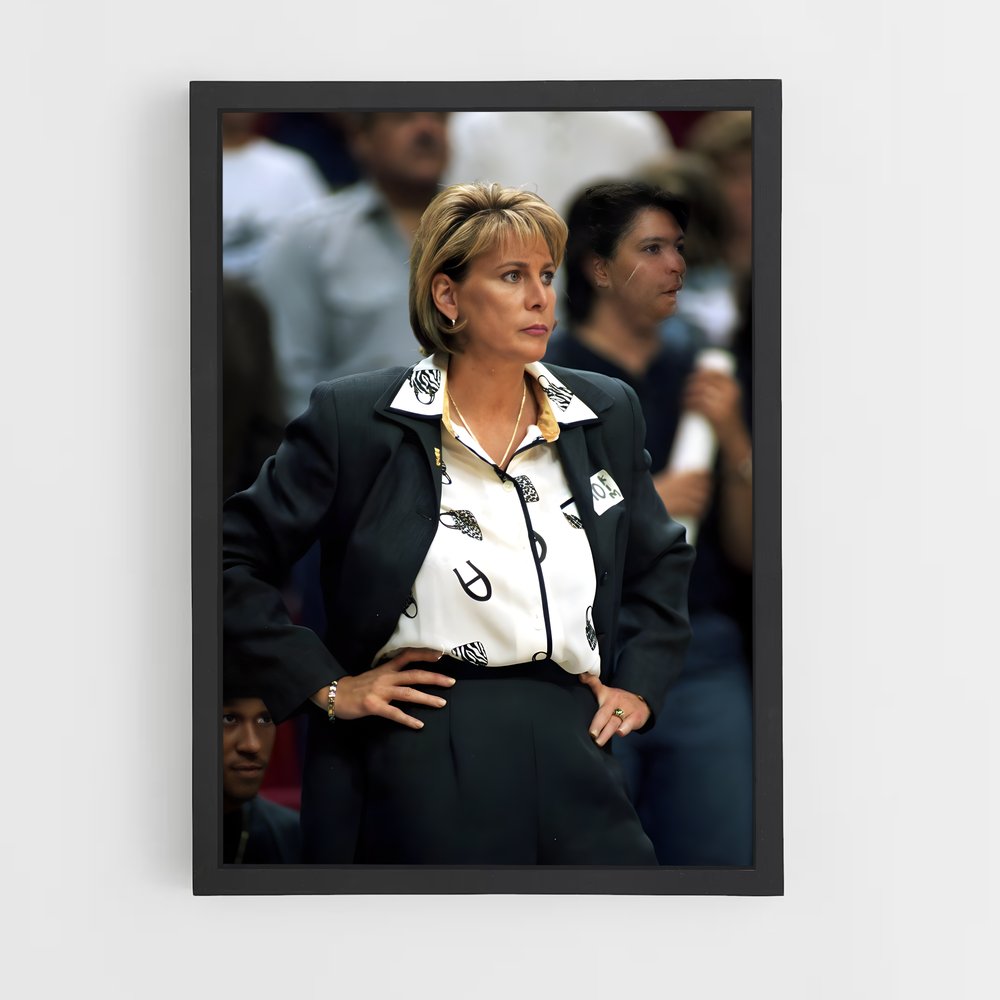 Poster Nancy lieberman – affiche Basketball (vue 2)